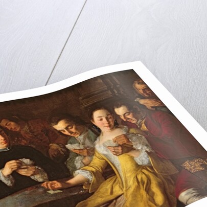 The Card Party by Gaspare Traversi