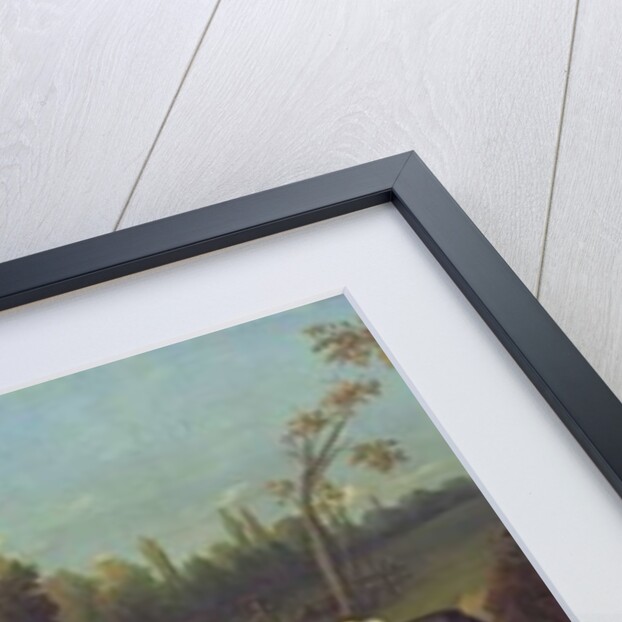 Empress Eugenie and Queen Victoria in the Park at Compiegne by Jonny Audy