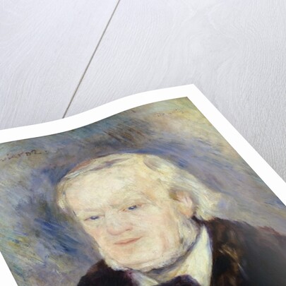 Portrait of Richard Wagner 1882 by Pierre Auguste Renoir