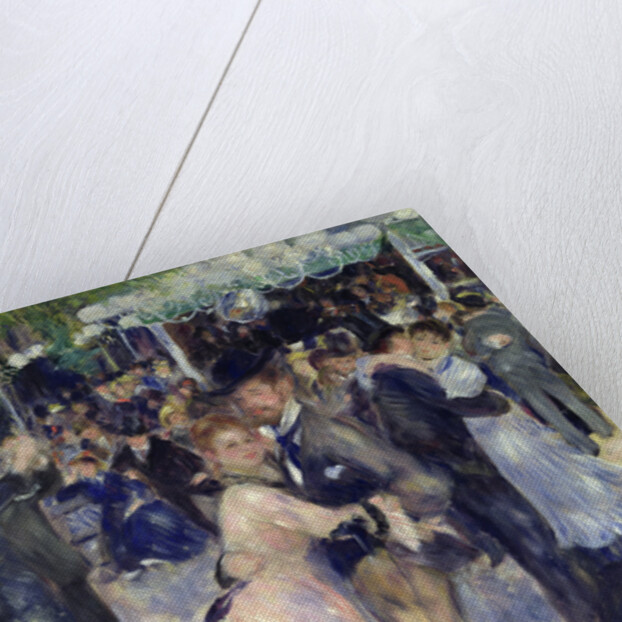 Ball at the Moulin de la Galette, 1876 by Pierre Auguste Renoir