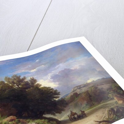 Landscape on the Outskirts of Rome, 1853 by Jean Achille Benouville