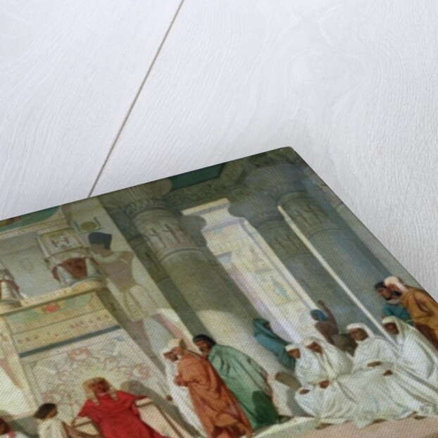 Joseph Explaining Pharaoh's Dreams, 19th century by Jean Adrien Guignet