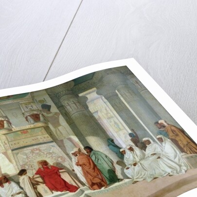 Joseph Explaining Pharaoh's Dreams, 19th century by Jean Adrien Guignet