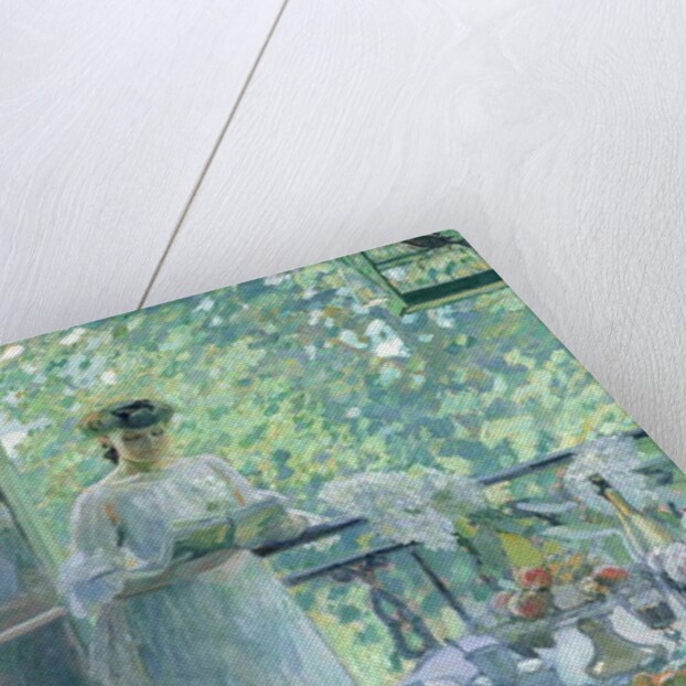 Woman on a Balcony by Henri Ottmann