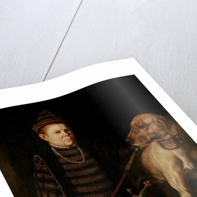 The Dwarf of Cardinal Granvelle, c.1560 by Anthonis van Dashorst Mor