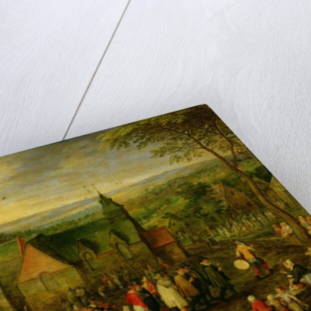 Country Life with a Wedding Scene by Jan the Elder Brueghel