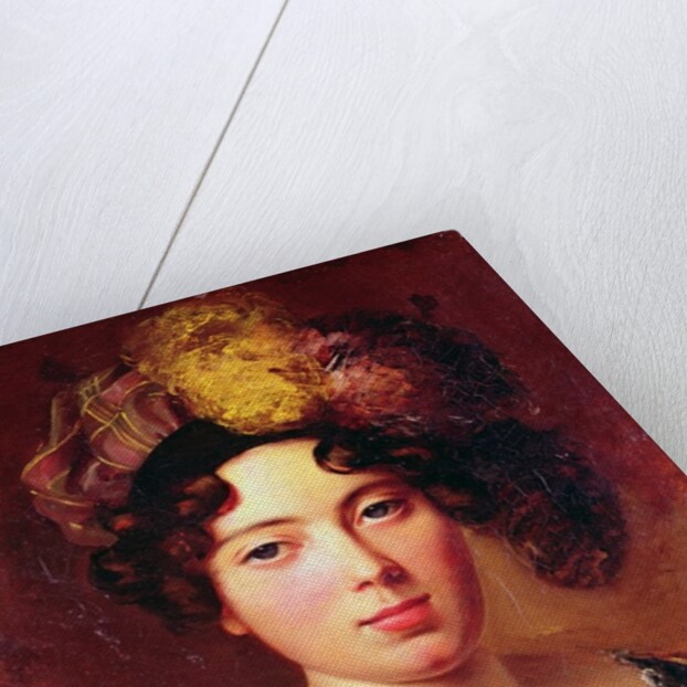 Portrait of a Young Scottish Woman by Eugene Deveria