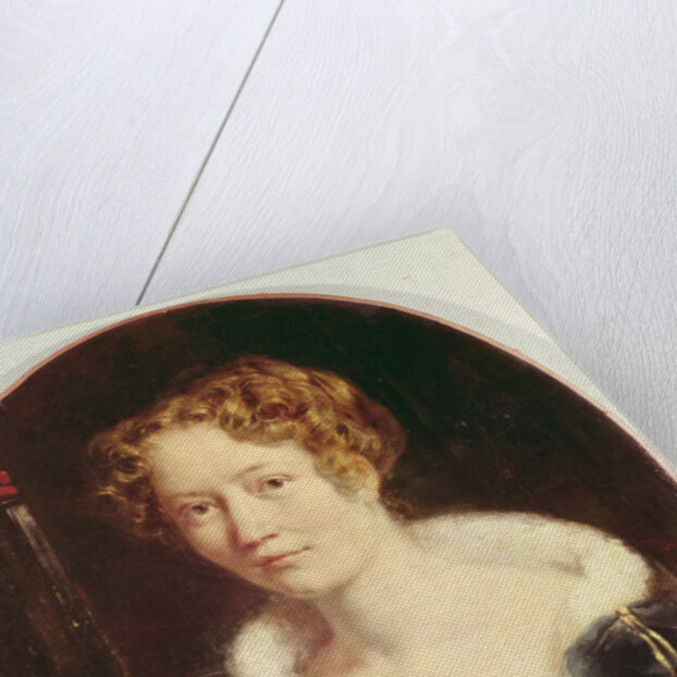 Portrait of Laure Deveria, c.1827 by Achille Deveria