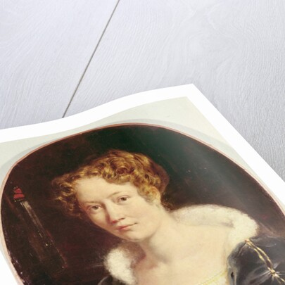 Portrait of Laure Deveria, c.1827 by Achille Deveria