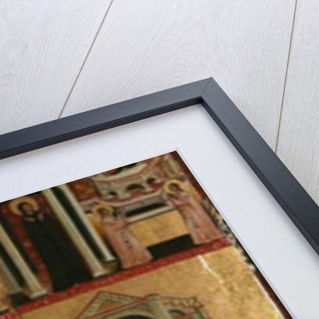 Tryptic of the Virgin, right and left panels by Maestro di Cesi