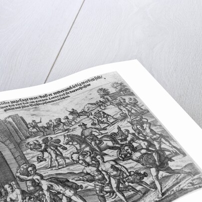 The ransom King Atahualpa offered to Francisco Pizarro, 1533 by Theodor de Bry