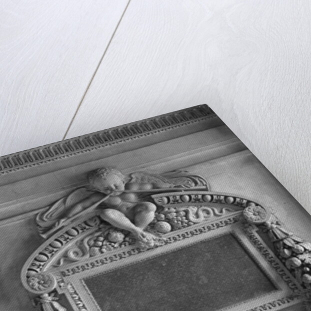 Cartouche from the Caryatids' Tribune, late 19th century by Adolphe Giraudon