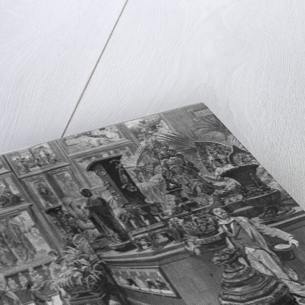 The foreign retrospective galleries of the Trocadero, India, China, Japan, at the Universal Exhibition of 1878, Paris by Felix (after) Regamey