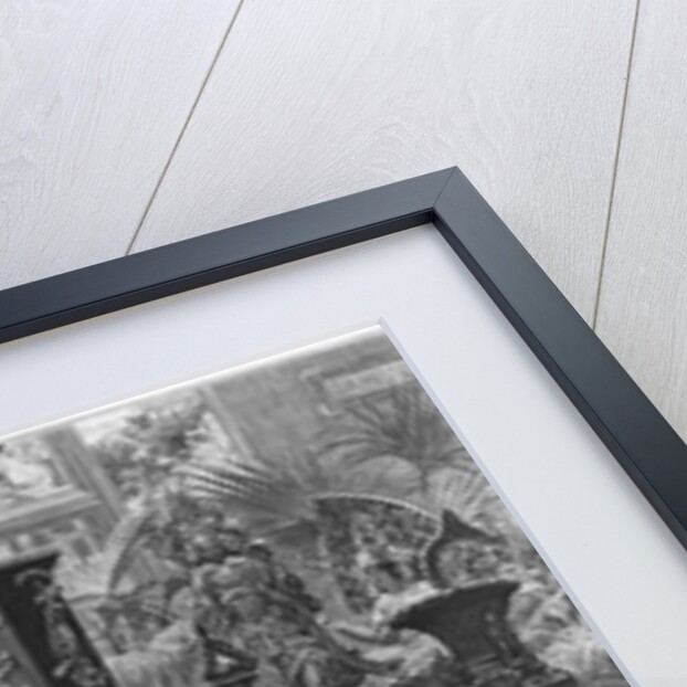 The foreign retrospective galleries of the Trocadero, India, China, Japan, at the Universal Exhibition of 1878, Paris by Felix (after) Regamey