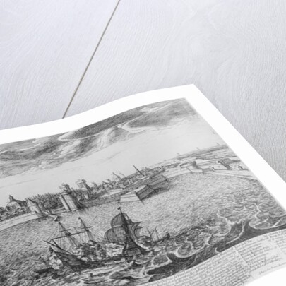 View of La Rochelle by Pierre Jean Mariette