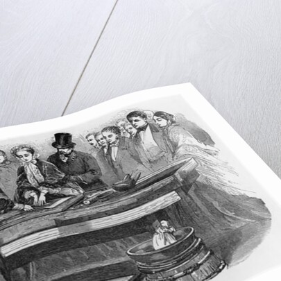 Empress Eugenie silvering a mirror at the Mirrors Manufacture of Saint Gobain by French School