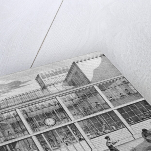 Factory for shotgun cartridges, Usine Chaudun, rue du Faubourg Montmartre 7, Paris by French School