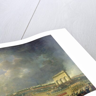 The Festival of the Federation at the Champ de Mars, 14 July 1790 by Pierre Antoine Demachy