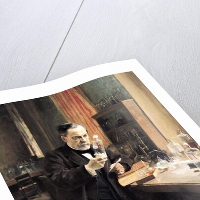 Louis Pasteur in his Laboratory, 1885 by Albert Gustaf Aristides Edelfelt