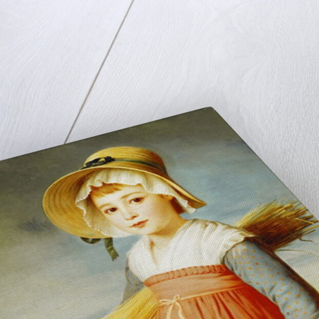 The Little Gleaner, 1824 by Christophe-Thomas Degeorge