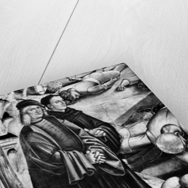 Portrait of Luca Signorelli and Fra Angelico by Luca Signorelli