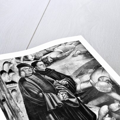 Portrait of Luca Signorelli and Fra Angelico by Luca Signorelli