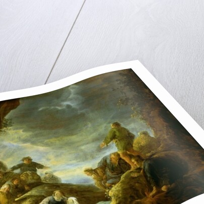 The Raising of Lazarus by Benjamin Gerritsz. Cuyp
