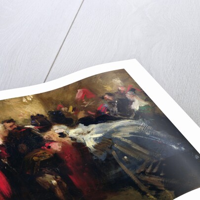 Masked ball at the Tuileries, 1867 by Jean-Baptiste Carpeaux