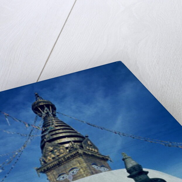 Swamyambunath Stupa by Nepalese School