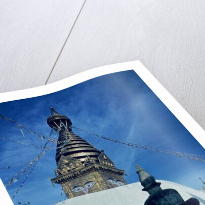 Swamyambunath Stupa by Nepalese School