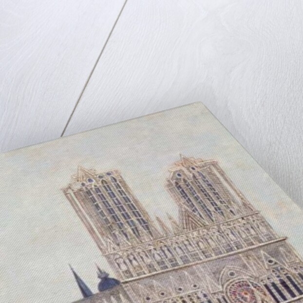 Rheims Cathedral, c.1923 by Louis Vivin