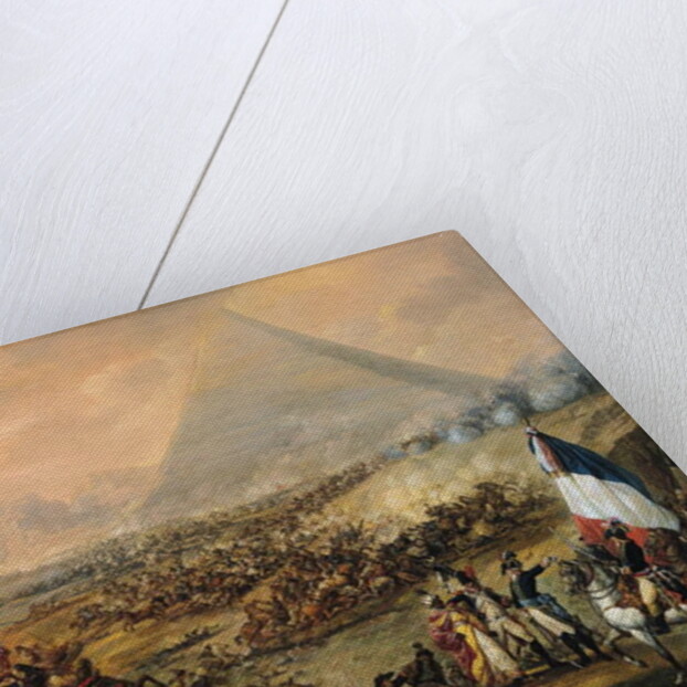 Battle of Pyramids, 21 July 1798 by Francois Louis Joseph Watteau