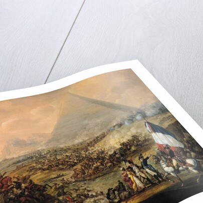 Battle of Pyramids, 21 July 1798 by Francois Louis Joseph Watteau
