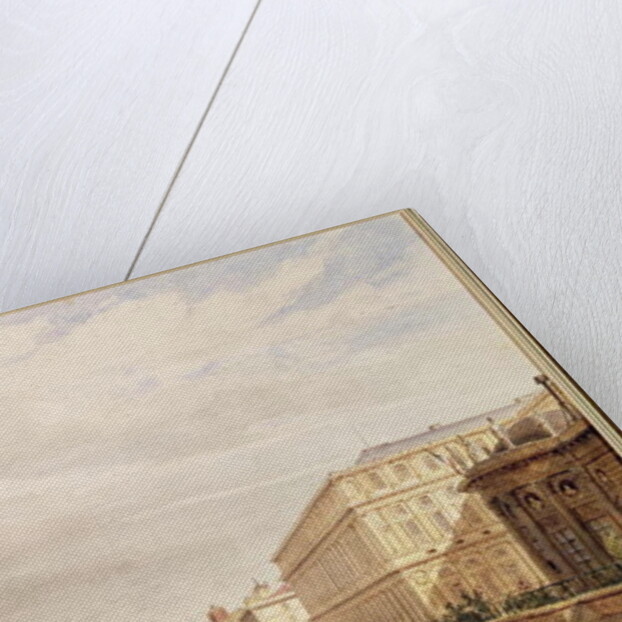 Le Quai d'Orsay, 1839 by Francois Etienne Villeret