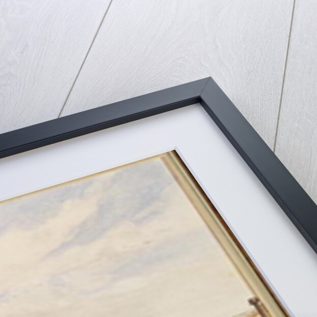 Le Quai d'Orsay, 1839 by Francois Etienne Villeret