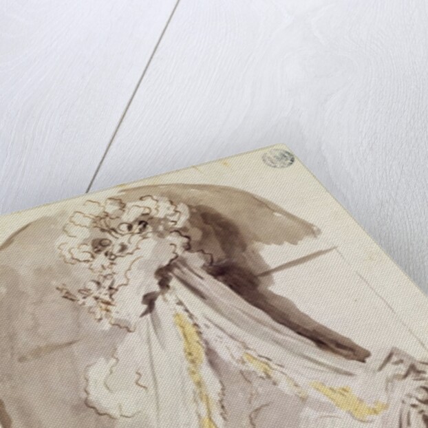 Lovers' Bed by Jean-Honore Fragonard