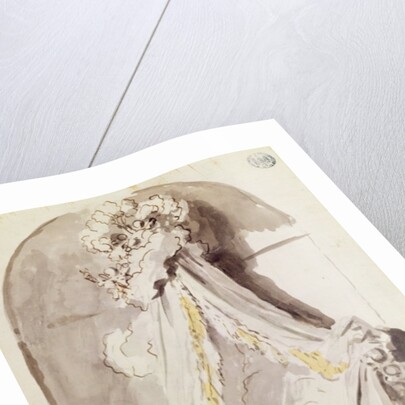 Lovers' Bed by Jean-Honore Fragonard