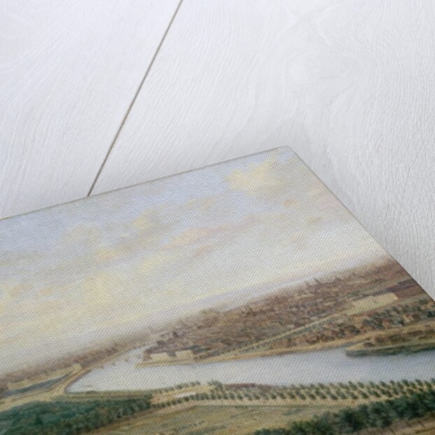 Paris, view from above the Champs-Elysees, c.1740 by Charles Leopold Grevenbroeck