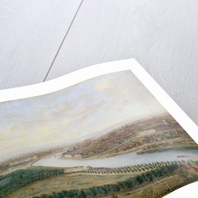 Paris, view from above the Champs-Elysees, c.1740 by Charles Leopold Grevenbroeck