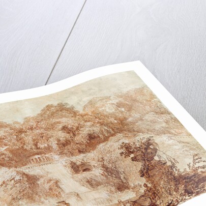 Gardens of the Villa d'Este by Jean-Honore Fragonard