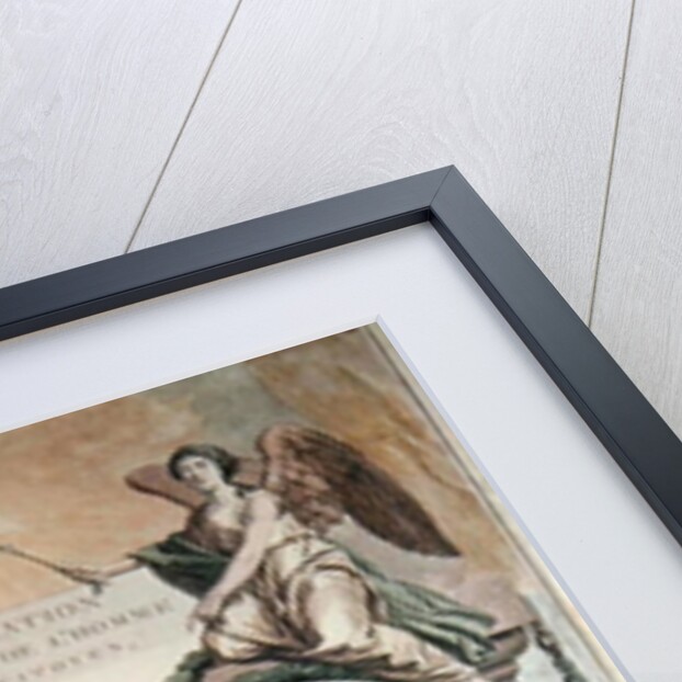 Declaration of the Rights of Man, 10th August, 1793 by French School