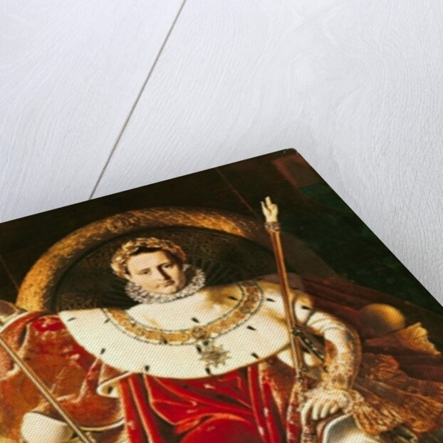 Napoleon I on the Imperial Throne, 1806 by Jean Auguste Dominique Ingres
