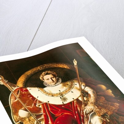 Napoleon I on the Imperial Throne, 1806 by Jean Auguste Dominique Ingres