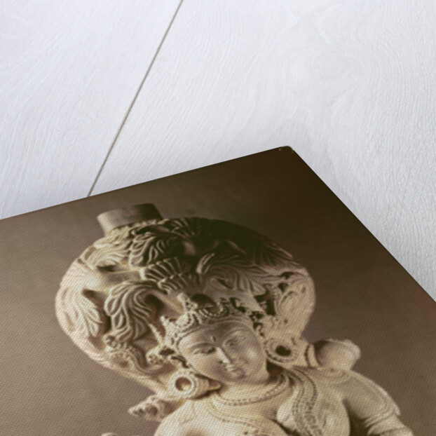 Statue of Ganga, Mahanad, Bengal, Sena Dynasty by School Indian