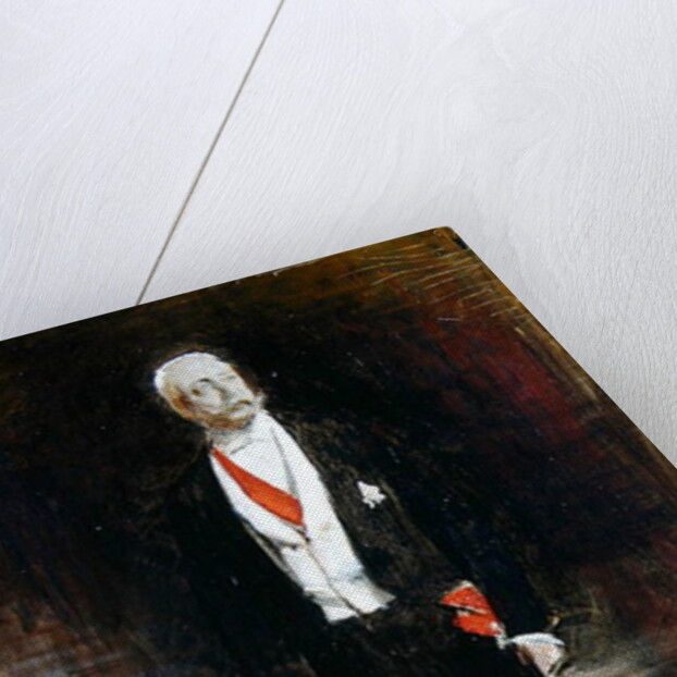 Study for the portrait of Felix Faure by Leon Joseph Florentin Bonnat