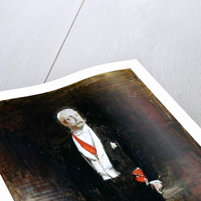 Study for the portrait of Felix Faure by Leon Joseph Florentin Bonnat