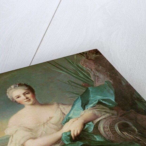 Victoire de France as the element of Water, 1750-1 by Jean-Marc Nattier