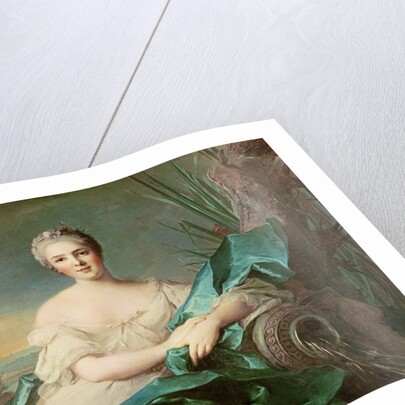 Victoire de France as the element of Water, 1750-1 by Jean-Marc Nattier