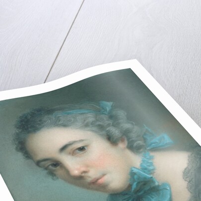 Young Girl, 1744 by Jean-Marc Nattier