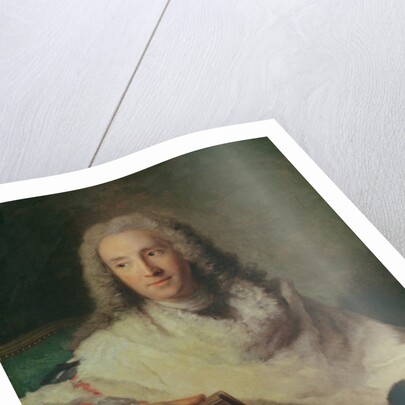 Portrait of Guillaume Joseph de l'Espine by Jean-Marc Nattier